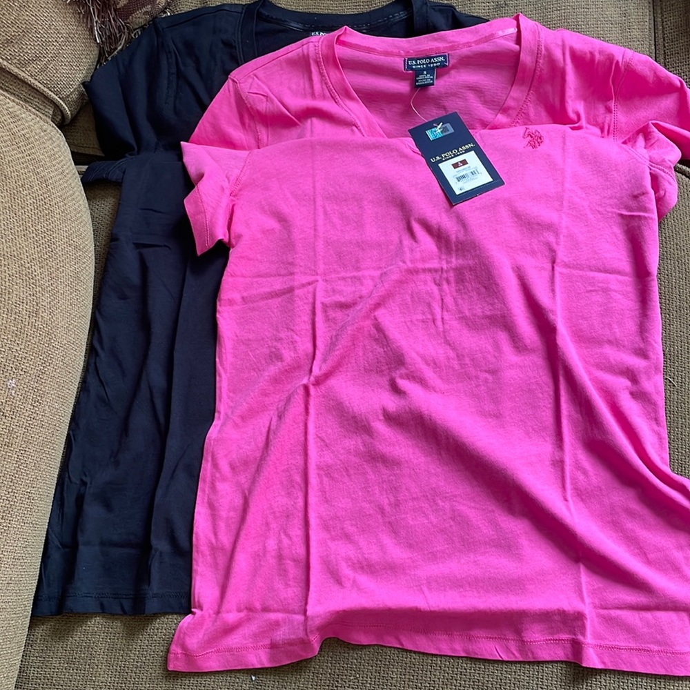 2 Pack Of Women’s Polo V-Neck